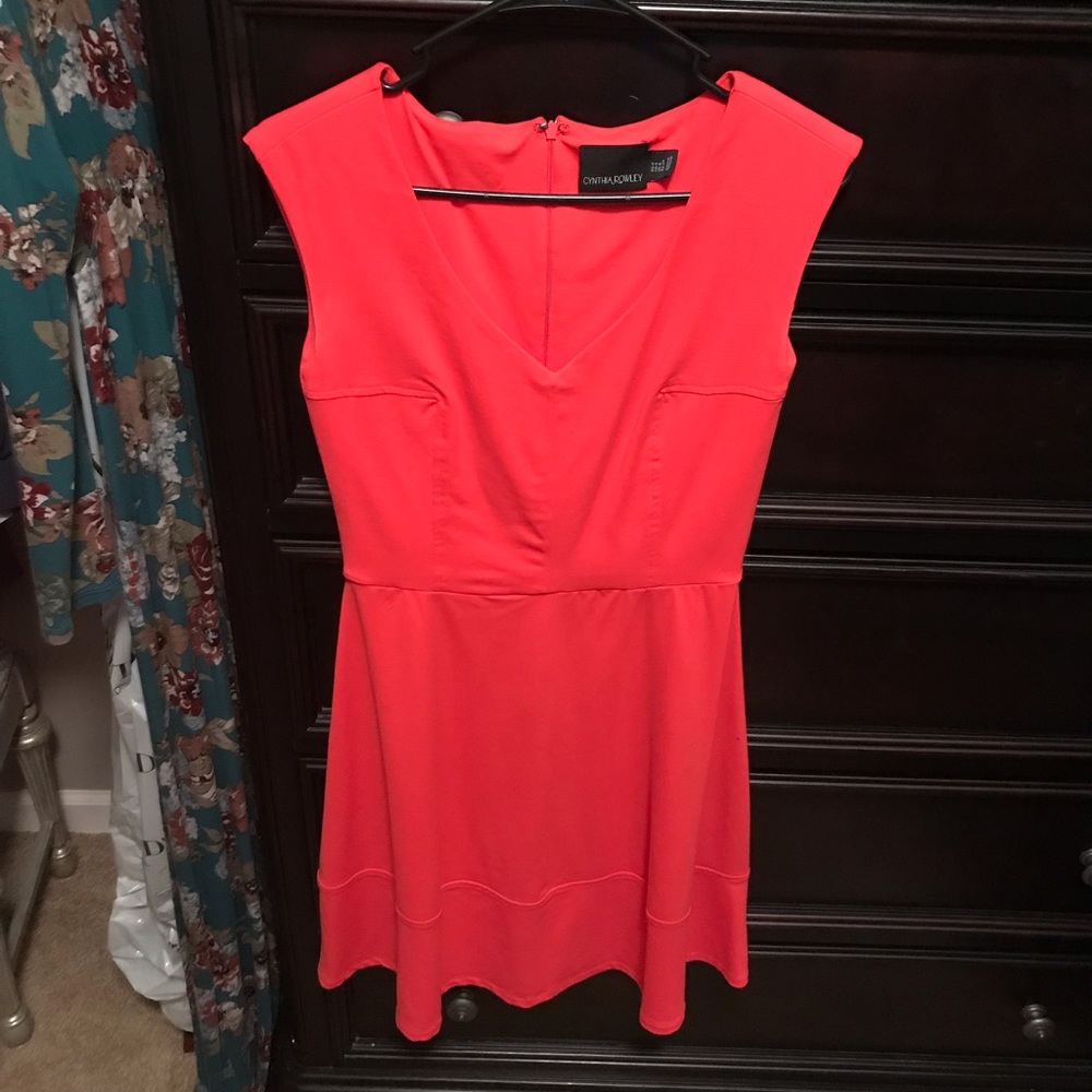 Coral Women’s size 4 Cynthia Rowley party dress